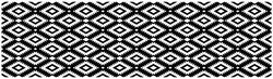 Doge Milano Chemin de cuisine, 100% Made in Italy, Tapis antitache avec impression numérique, Coulisse antidérapante et lavable, Modèle Cristel, 100x52 cm