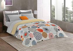 MB HOME ITALY Colcha de invierno "Fantasy", Acquarello, Individual
