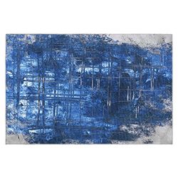 Rug Reflection 06 160 x 230 cm Cream Blue