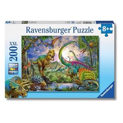 Ravensburger - Puzzles XXL no Reino dos gigantes | Puzzle 8 anos ou mais | presente criança 8 anos ou mais de 200 peças | quebra-cabeças crianças 49 x 36 cm puzzle