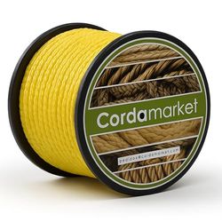 Cordamarket Driza Dyneema 3 mm, vuxen unisex, gul, 3 mm till 20 m