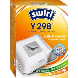 Swirl Y 298 (Y198) MP Plus AirSpace Vacuum Cleaner Bags