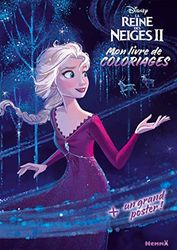 Disney La Reine des Neiges 2 - Mon livre de coloriages + un grand poster