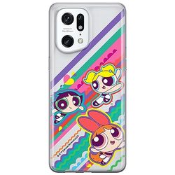 ERT GROUP etui na telefon Oppo FIND X5 PRO, case oryginalny i oficjalnie licencjonowany przez The Powerpuff Girls, wzór The Powerpuff Girls 026, plecki z TPU częściowo przeźroczyste