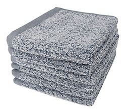 Everplush Diamond Jacquard Washcloth 6 Piece in Dusk