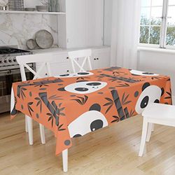 Bonamaison, Anti-moisissure, Séchage Rapide, Résistant aux Taches, Lavable en Machine, 100% Polyester Nappe de Table (140cm x 160cm) - Conçu et Fabriqué en Turquie