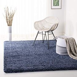 Safavieh California Premium Shag Collection SG151-1313 Modern 4' Vierkant navy