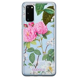 ERT GROUP mobiltelefonfodral för Samsung S20 / S11E originalt och officiellt licensierat Babaco mönster Flowers 037 optimalt anpassad till formen på mobiltelefonen, gedeeltelijk transparant