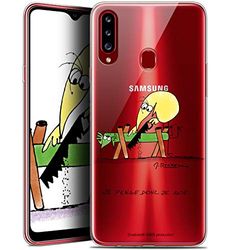 Caseink fodral för Samsung Galaxy A20s (6.5) [officiell licenssamlare Shadoks® design"I Think So - mjuk - ultratunn]