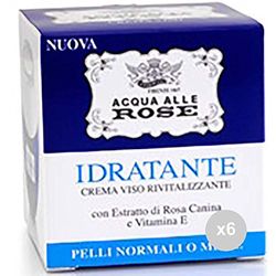 ROBERTS Set 6 Acqua Rose Crema idratante Pelli Normali igiene e Cura della Persona, Multicolore, Unica