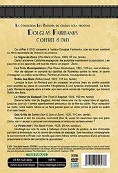 Les Trésors Du Cinéma : Douglas Fairbanks - Coffret 6 Dvd - Le Signe De Zorro, Les Trois Mousquetaires, Robin Des Bois, Le Voleur De Badgad, Don Q Le Fils De Zorro, Le Pirate Noir