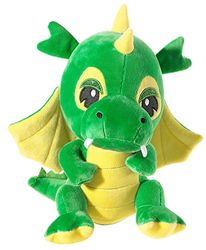 Heunec 379473 DRACHE Knuffi pluche dier, groen