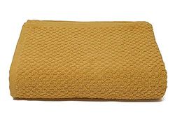 Sally Jacquard “ Sally” Terry-Cloth Towel, Mustard, 90x140