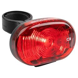 Smart 221521_4715681403618, Star-Luce Posteriore USB Super Luminosa a LED Impermeabile, con Marchio di Controllo Tedesco Ricaricabile, Colore: Rosso Unisex Adulto
