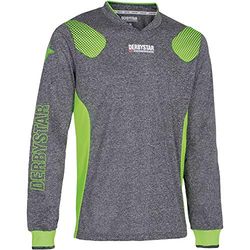 Derbystar Maglia da Portiere Unisex Defense PRO, Unisex - Adulto, Maglia da Portiere Unisex., 6619050940, Grigio Verde., L