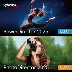 CyberLink PowerDirector 2025 Ultra & PhotoDirector 2025 Ultra Duo | Código de activación PC enviado por email