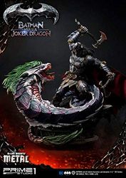 Dark Nights : Metal statuette Batman Versus Joker Dragon 87 cm