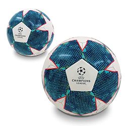 Mondo Toys - Pallone da Calcio Cucito CHAMPIONS LEAGUE - Prodotto Ufficiale - misura 5 - 300 g - 2 colori assortiti - 23003