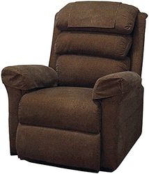 Aidapt Ecclesfield Riser and Recliner Electric Arm Chair With OKIN Motor for Safety, Easy to Work Remote Control and Hard Wearing Fabric Material for Use in Lounge, Sitting Room and Bedrooms.