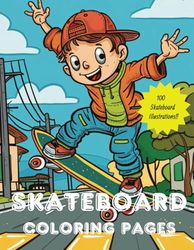 Skateboard Coloring Pages
