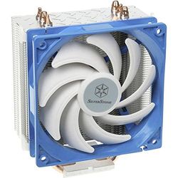 SilverStone SST-AR01-V2 - Disipador para CPU Argon con 3 Tubos isotérmicos de Contacto Directo, 120mm PWM, Intel/AMD, AM4 Listo