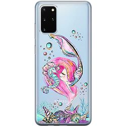 ERT GROUP mobiltelefonfodral för Samsung S20 PLUS / S11 originalt och officiellt licensierat Babaco mönster Ocean 002 Vit optimalt anpassad till formen på mobiltelefonen, gedeeltelijk transparant