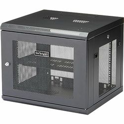 StarTech.com Armário Rack de parede para servidores 9 U 4 colunas prateleira 1 U - Rack de servidores de montagem em parede