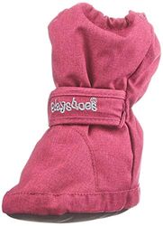 Playshoes Unisex Kid's Warm Lining Thermo Snow Bootie Botas para Nieve, Berry, 4 UK Child
