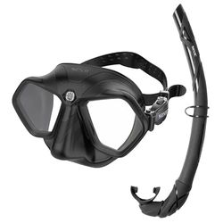 SEAC Set Bis Raptor, Masker en Snorkelset voor Speervissen en Vrijduiken