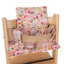 Kussensloop voor Stokke hoge stoel, compatibel met Stokke, Stokke Tripp Trapp, Trip Trap Stokke, Stokke evolutions-kinderstoel en hoge stoel (Love Pink)