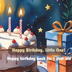 Happy Birthday, Little One!: Happy birthday book for 1 year old