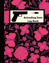 Reloading Data Log Book: Recording and Tracking Ammunition Handloading Details