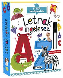 Letrak ingelesez (Fitxa hezigarriak)