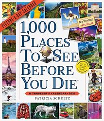 1000 PLACES TO SEE WALL 2022: Travel the World with or Without Leaving Home.