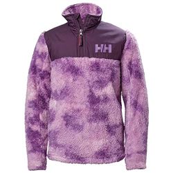 Helly Hansen Jr Champ 1/2 Zip Midlayer, Camisa Niños, Violeta (Purple), 14