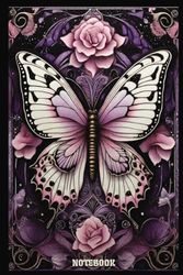 NOTEBOOK: AI ART "ROSE BUTTERFLY"