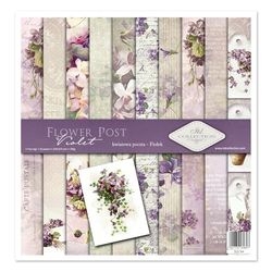ITD Collection Scrapbooking Package 12x12 Inches - Use Scrapbooking Paper - Make Original Photo Albums Like No One - Decorative Paper - Decoupage - Card Making - Paper Size - 310x320 mm (SLS044)