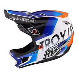 Troy Lee Designs, Casco MTB Unisex Adulto, Blanco, L