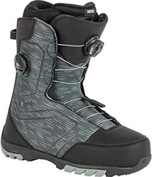 Nitro herr Nitro herr Sentinel '23 All Mountain Freestyle snabbsnörningssystem billig snowboardbåt, svart, MP 28,5 // EU 43 1/3 US 10,5