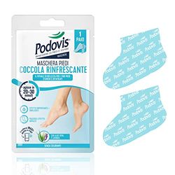 Podovis, Masque Pieds de coquillage Rafraîchissant, lot de 1 paire