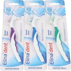 Brosse à dents Elina 1er prosthèse brush, 16 cm