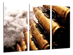 Quadro fotográfico Armas, balas, guerra tamanho total: 97 x 62 cm XXL