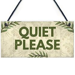RED OCEAN Please Do Not Disturb Therapist Hotel Salon Man Cave Bedroom Privacy Hanging Plaque Home Door Gift Sign