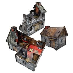 e-Raptor ERA19464 Constructieset Ruined Village