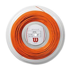 Wilson WRZ906300 Corda da Tennis Revolve, Bobina 200 m, Unisex, Arancione, 1.25 mm