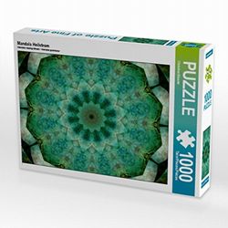 CALVENDO Christine Bässler - Puzzle a forma di mandala, 1000 pezzi, dimensioni 64 x 48 cm