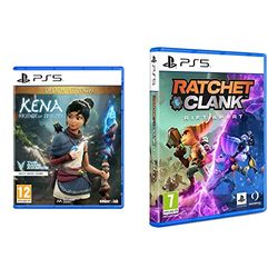Kena: Bridge of Spirits - Deluxe Edition (PS5) & Ratchet & Clank: Rift Apart (PS5)
