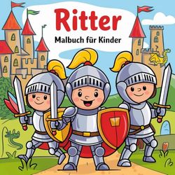 Ritter Malbuch für Kinder
