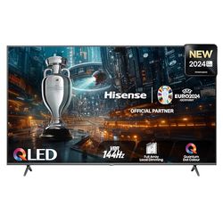 Hisense TV 65" QLED 4K 144Hz 65E77NQ PRO, Smart TV VIDAA U7, Dolby Vision IQ, HDR 10+ Adaptive, 144hz Game Mode PRO, Dolby Atmos 2.1, Alexa Built-in, Tuner DVB-T2/S2 HEVC 10, lativù 4K