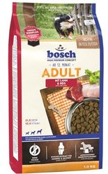 bosch HPC Adult con agnello e riso | Cibo secco per cani adulti di tutte le razze | 1000 g